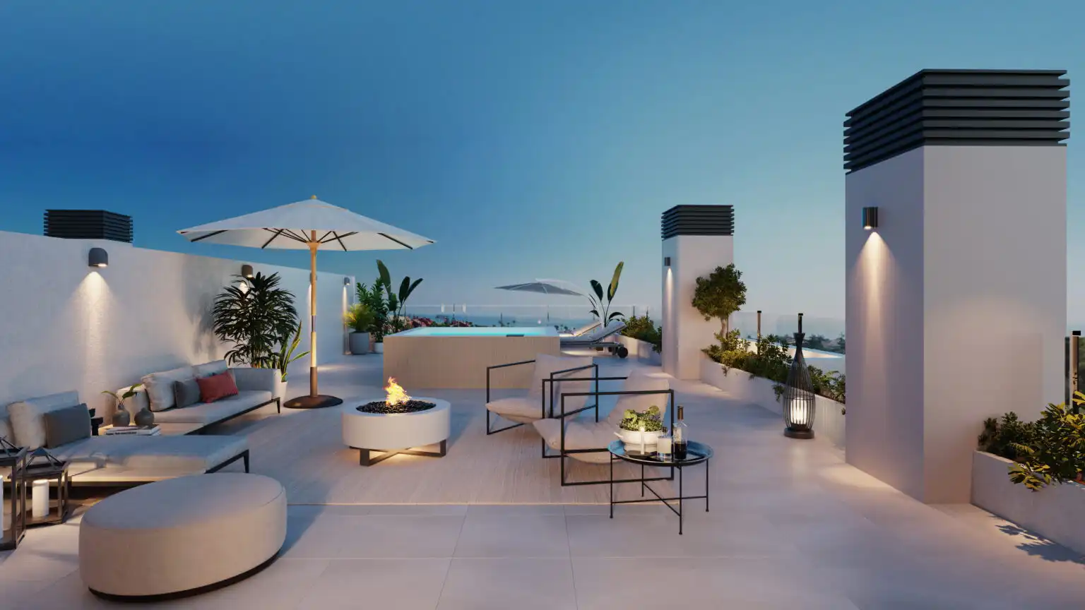 Apartament amb piscina en venda a Estepona Pueblo