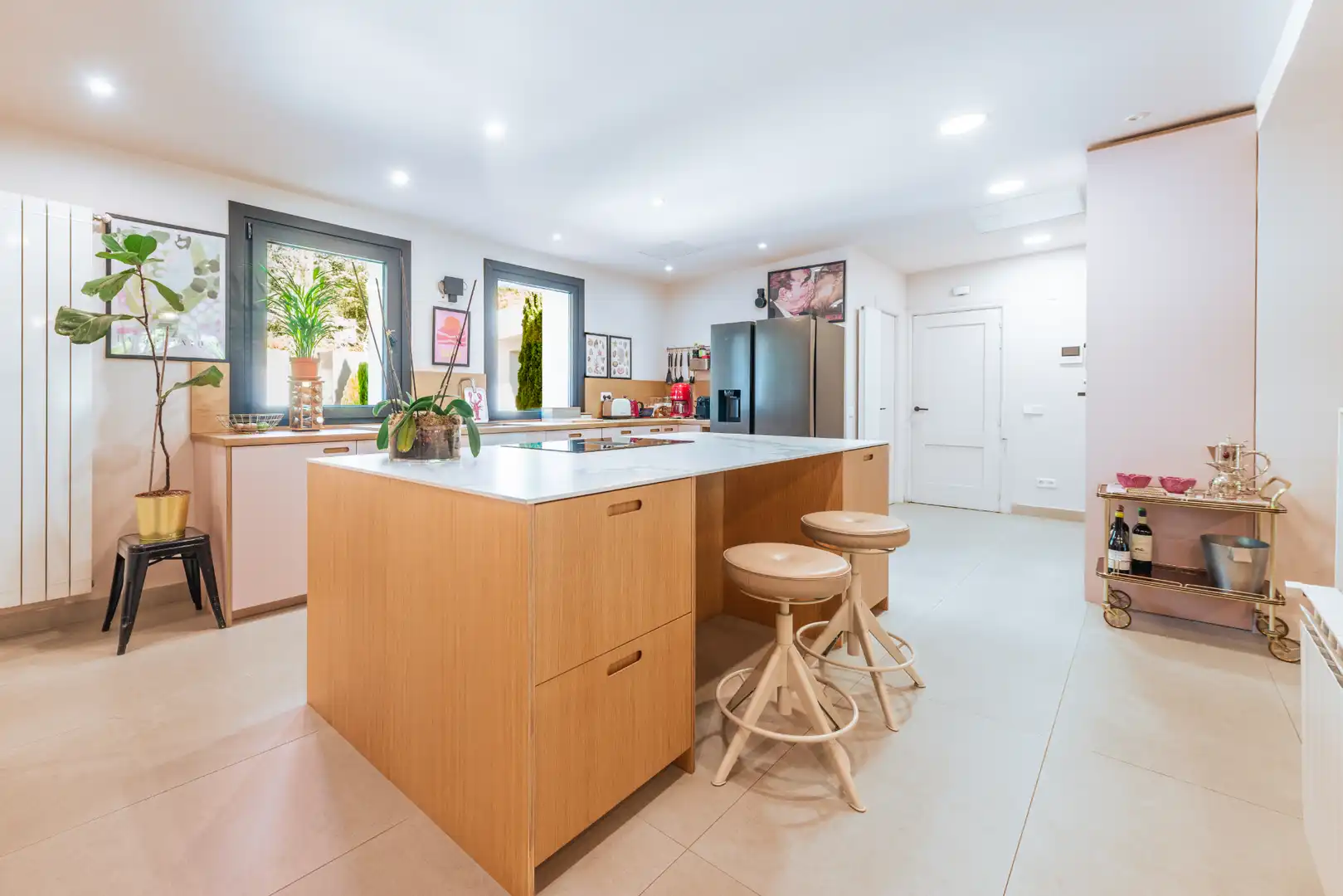 Cocina de Casa o chalet en venta en Pozuelo de Alarcón con Aire acondicionado, Calefacción y Jardín privado