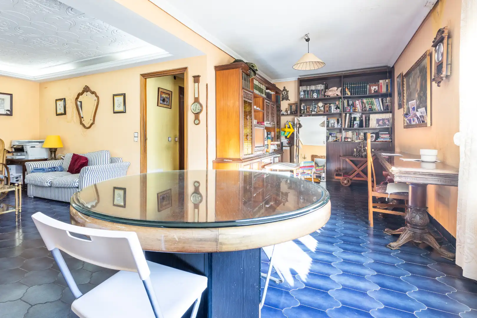 Dining room of Houses for sale in Villanueva de la Cañada  with Air Conditioner, Heating and Storage room