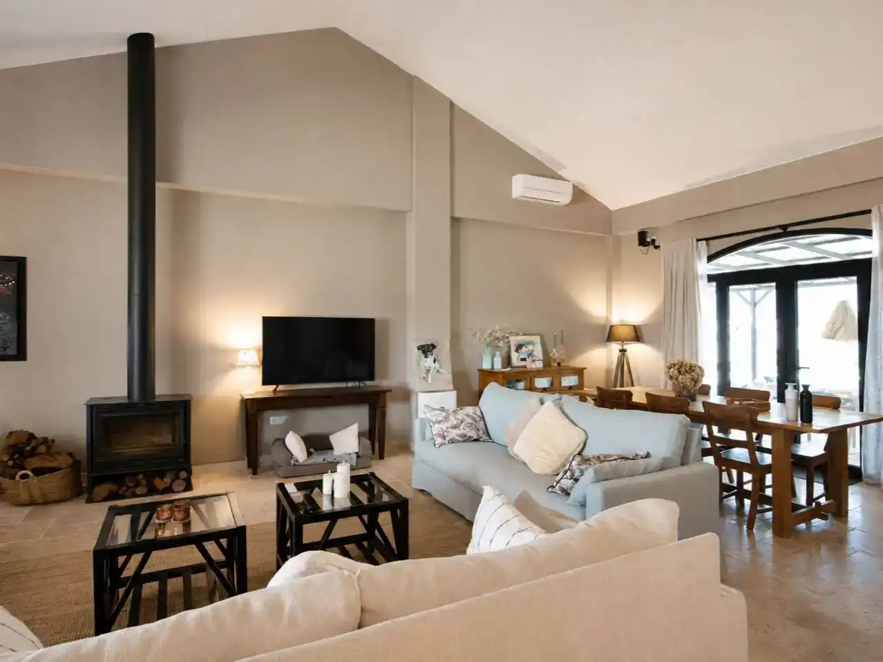 Sala de estar de Piso en venta en Aljaraque con Aire acondicionado, Jardín privado y Trastero