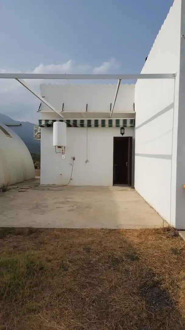 Terraza de Finca rústica en venta en Alozaina con Aire acondicionado, Calefacción y Jardín privado