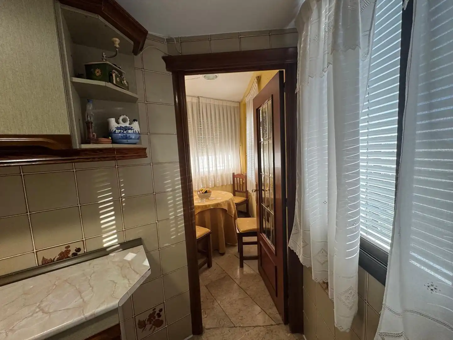 Küche von Wohnung zum Verkauf in Illueca mit Klimaanlage, Heizung und Terrasse