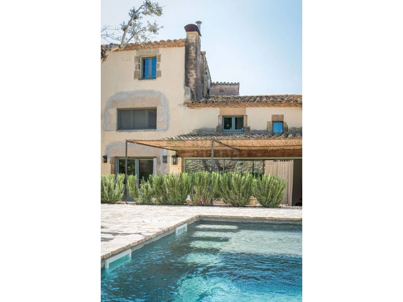 Vista exterior de Finca rústica en venda en Corçà amb Aire condicionat, Calefacció i Jardí privat
