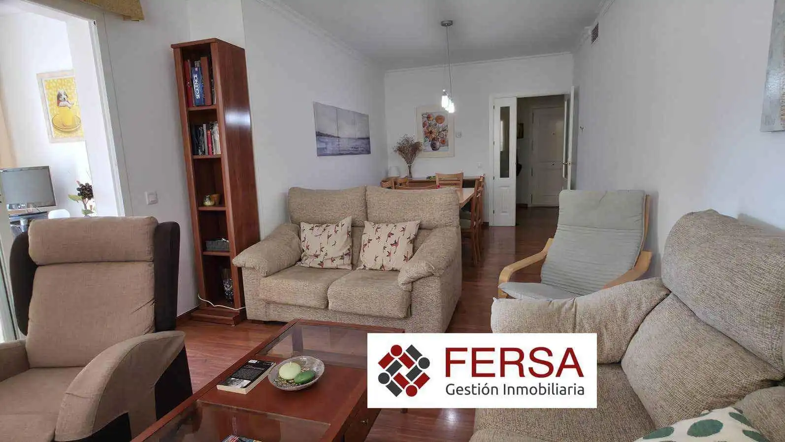 Sala d'estar de Apartament en venda en El Puerto de Santa María amb Aire condicionat, Calefacció i Terrassa