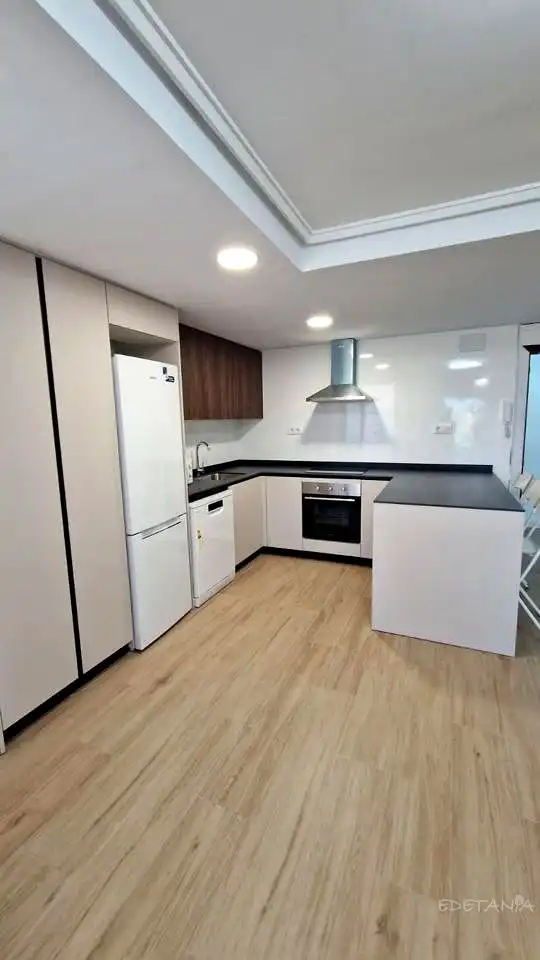 Kitchen of Flat for rent in Moncada  with Air Conditioner and Furnished