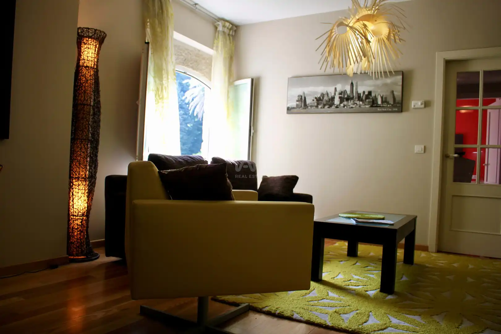 Living room of Flat for sale in Mondariz-Balneario  with Air Conditioner, Heating and Swimming Pool