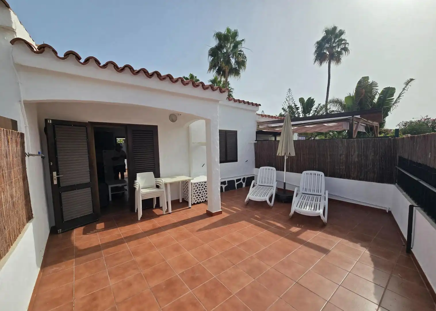 Terrassa de Casa o xalet de lloguer en San Bartolomé de Tirajana amb Aire condicionat, Terrassa i Moblat