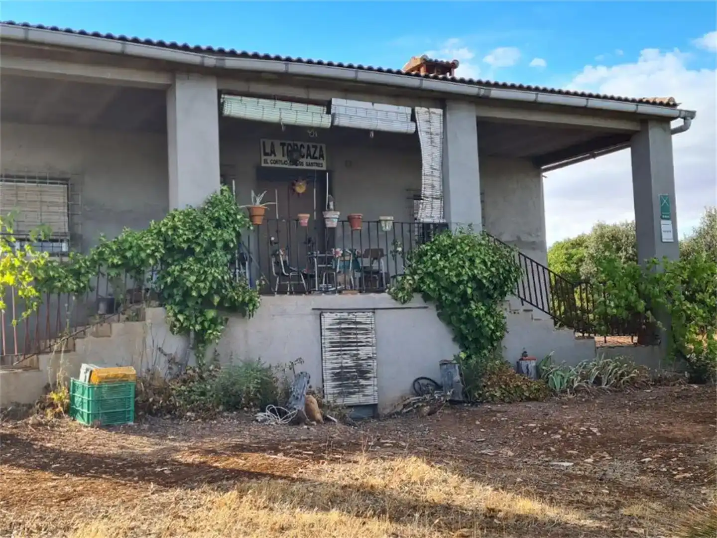 Vista exterior de Finca rústica en venda en Calzada de Calatrava