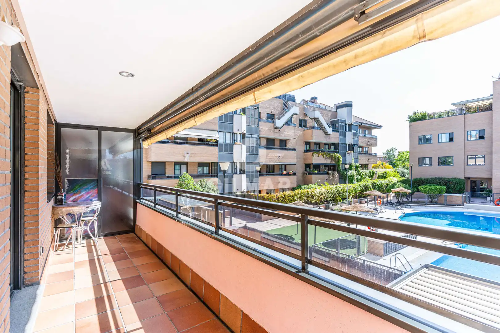 Terrace of Flat for sale in Pozuelo de Alarcón  with Heating, Private garden and Storage room