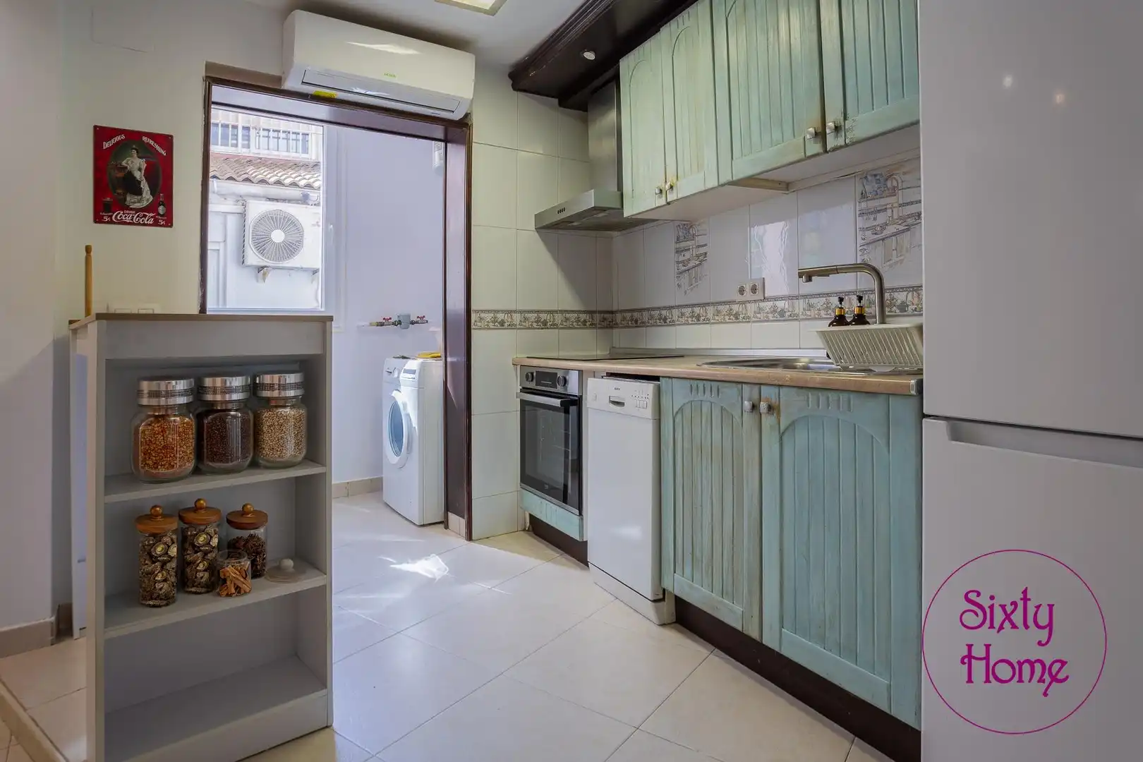 Cocina de Piso en venta en Zaragoza con Calefacción, Amueblado y Balcón