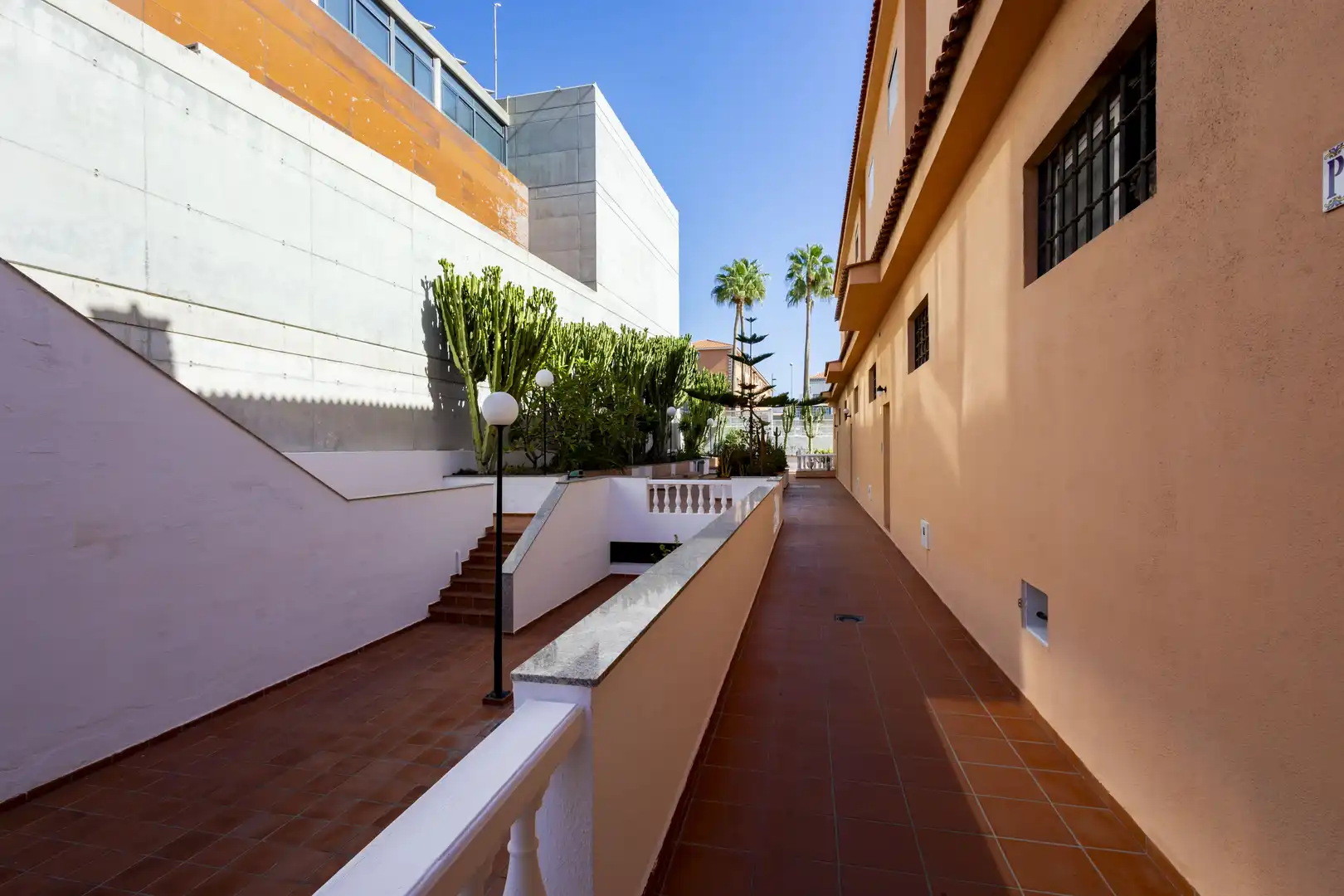 Terraza de Apartamento de alquiler en Las Caletillas - Punta Larga