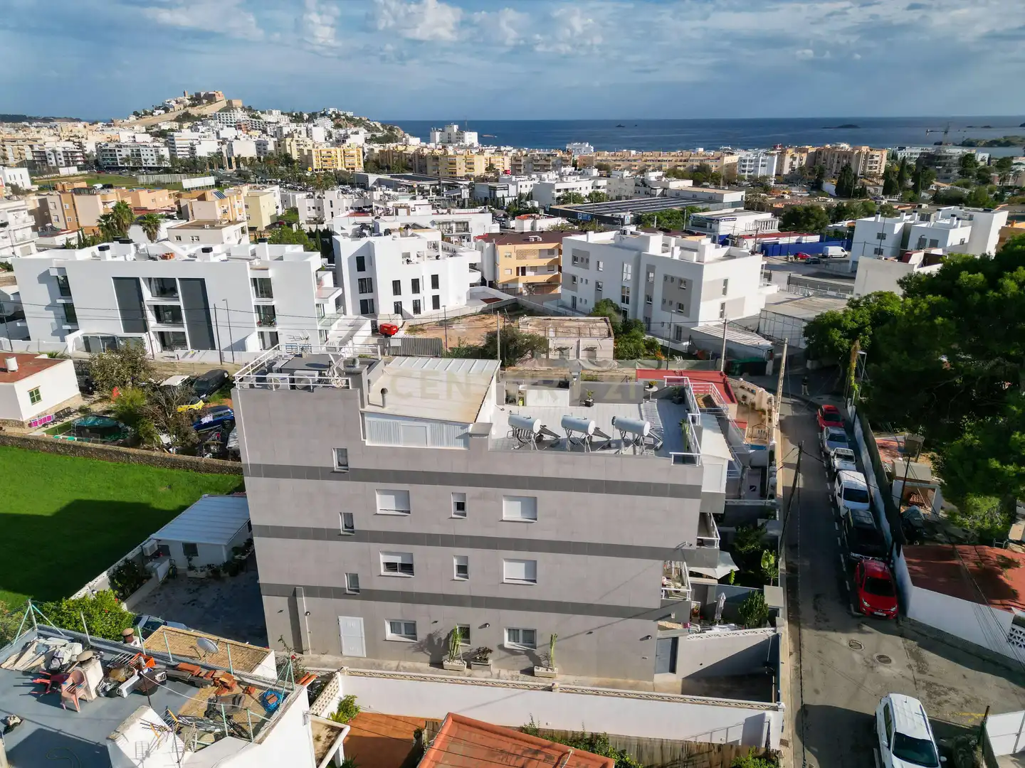Exterior view of Houses for sale in Eivissa  with Air Conditioner, Oven and Washing machine