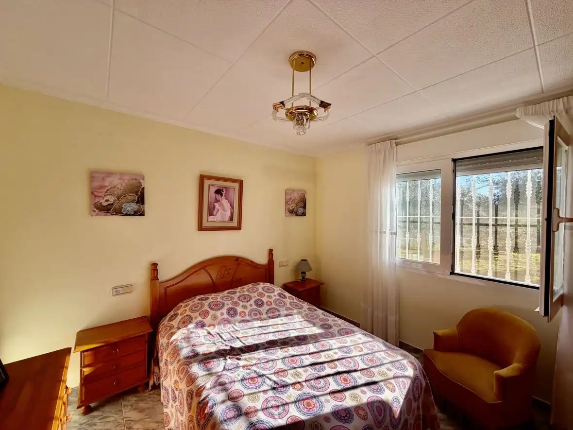 Schlafzimmer von Haus oder Chalet zum Verkauf in Elche / Elx mit Klimaanlage, Terrasse und Schwimmbad