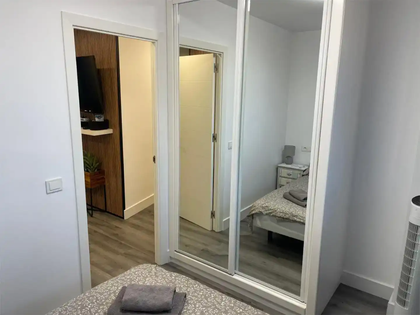 Bedroom of Flat for sale in Orihuela  with Air Conditioner, Parquet flooring and Storage room