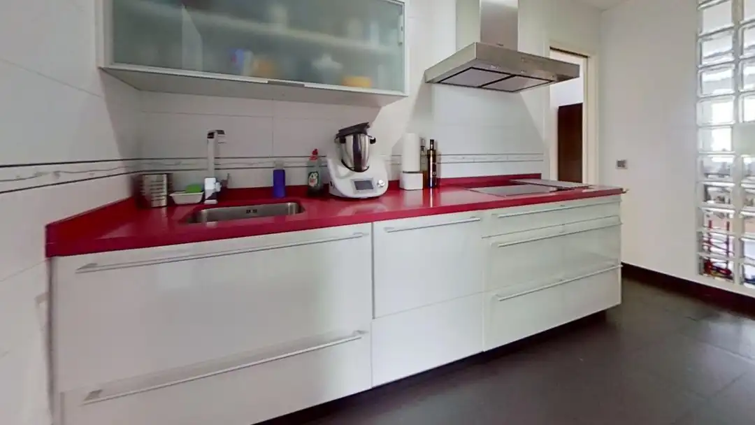 Cocina de Piso de alquiler en Madrid con Aire acondicionado, Calefacción y Balcón
