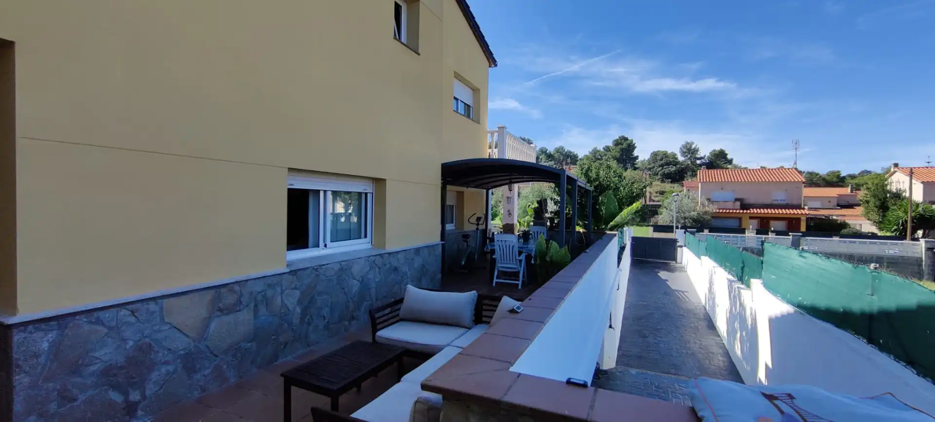 Terraza de Casa o chalet en venta en Cunit con Aire acondicionado, Calefacción y Jardín privado