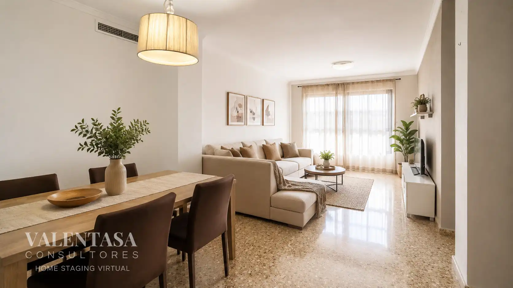 Living room of Flat for sale in Valencia  with Furnished and Community pool