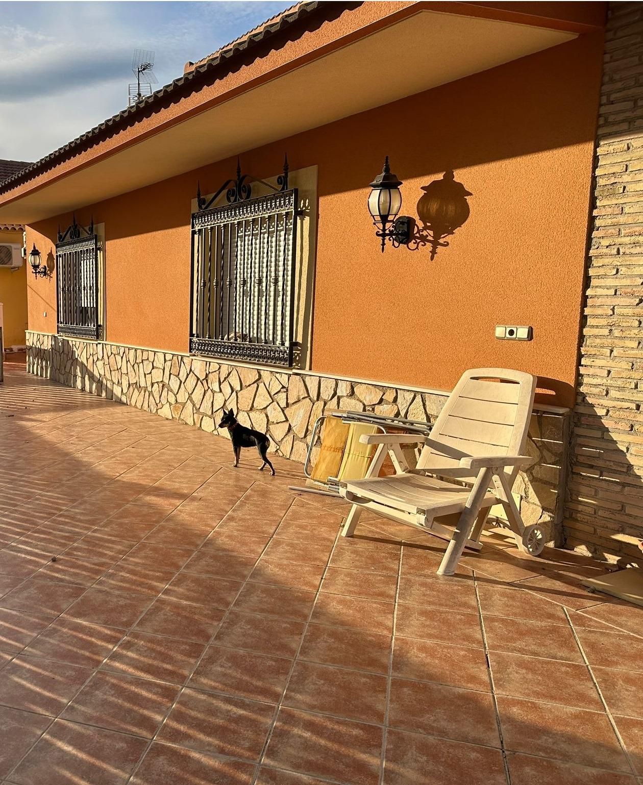 Exterior view of House or chalet for sale in Lorca  with Air Conditioner, Heating and Private garden