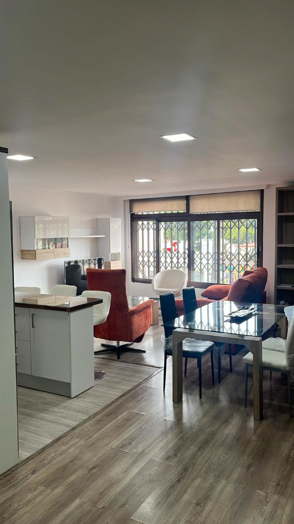 Dining room of Flat to rent in  Ceuta Capital  with Air Conditioner, Furnished and Oven
