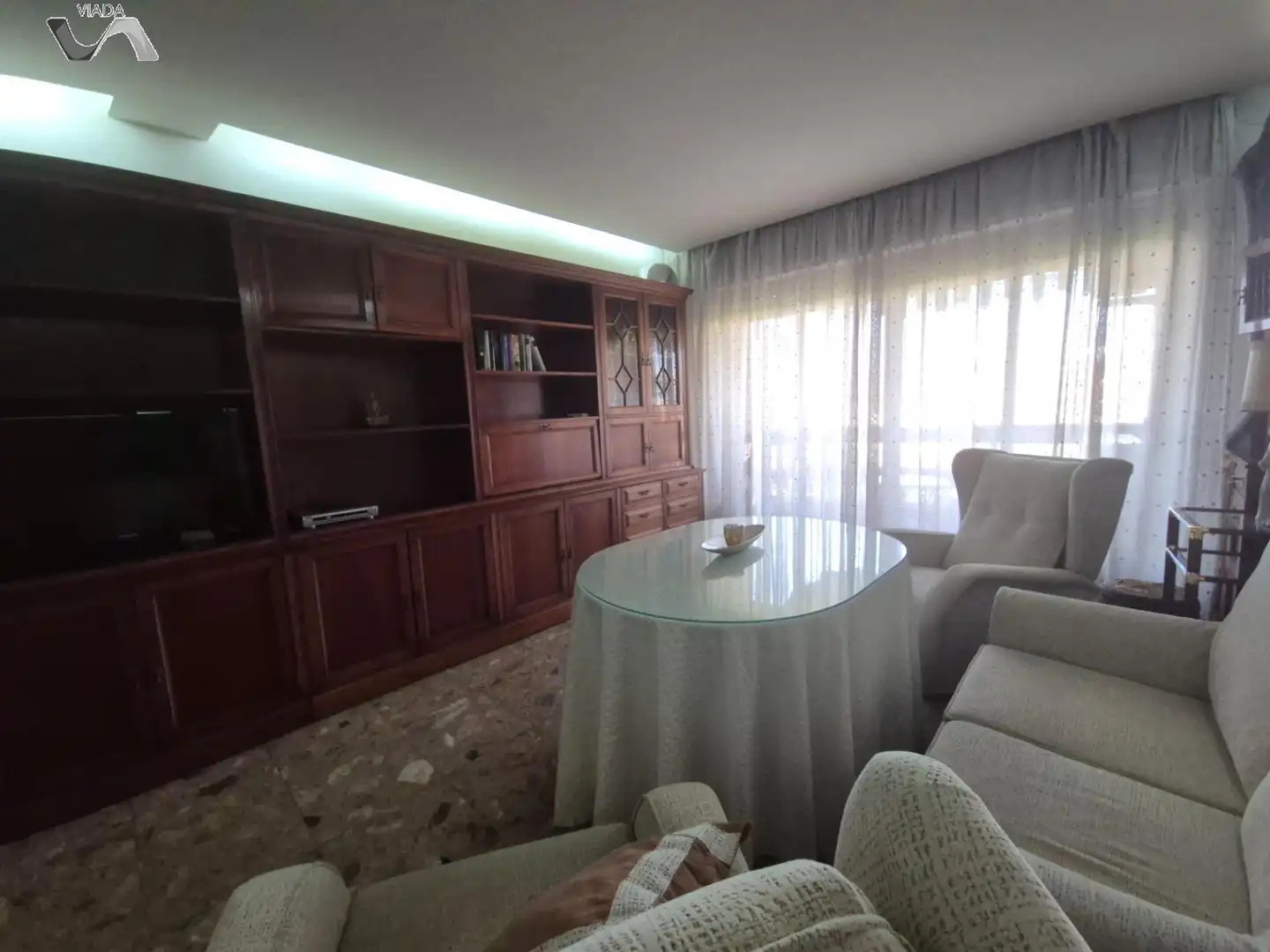 Sala d'estar de Pis en venda en Puertollano amb Calefacció, Terrassa i Moblat