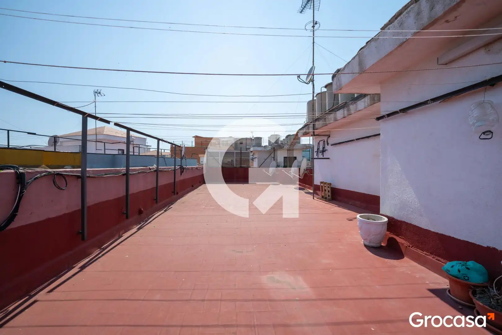 Terrace of Flat for sale in Mataró  with Heating, Oven and TV
