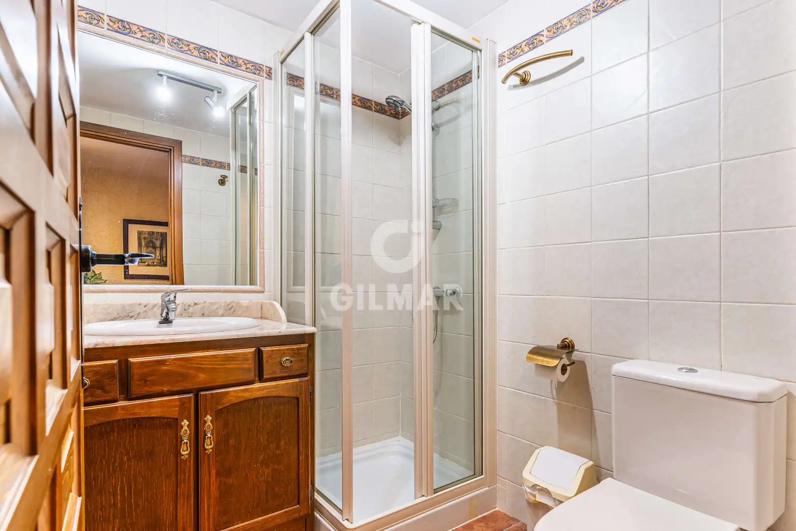 Baño de Casa o chalet en venta en Boadilla del Monte con Calefacción, Jardín privado y Piscina