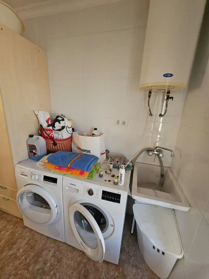 Cuina de Casa o xalet en venda en Águilas amb Jardí privat, Terrassa i Traster