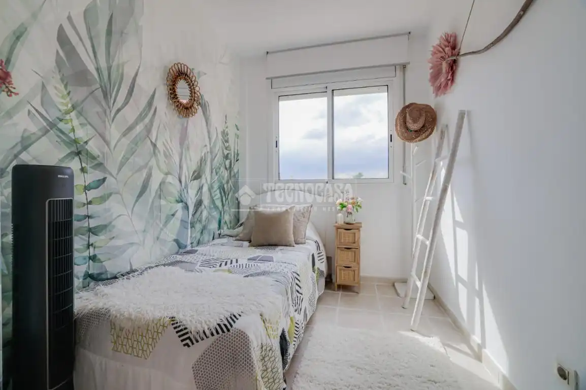 Schlafzimmer von Einfamilien-Reihenhaus zum Verkauf in Terrassa mit Klimaanlage, Heizung und Terrasse