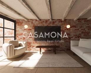 Sala d'estar de Apartament en venda en  Barcelona Capital