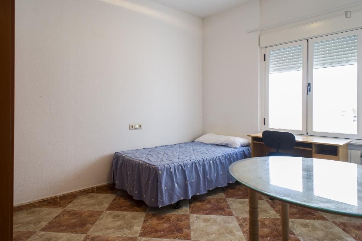 Schlafzimmer von Wohnungen miete in Salamanca Capital mit Heizung, Möbliert und Waschmaschine