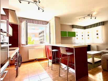 Kitchen of Apartment for sale in Gijón   with Heating, Parquet flooring and Storage room