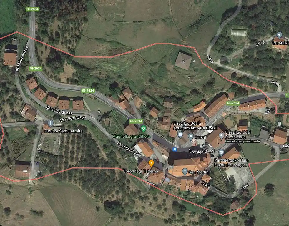 Vista exterior de Residencial en venta en Errezil, Gipuzkoa