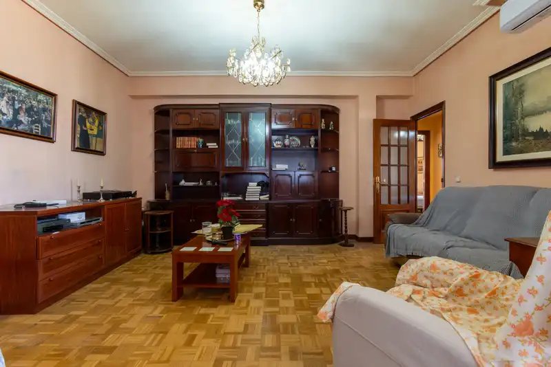 Living room of Flat for sale in Madrid  with Air Conditioner, Heating and Terrace