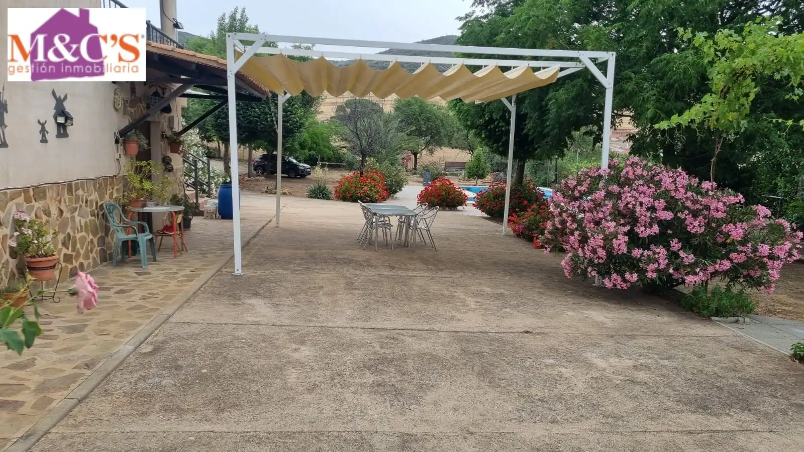 Terrace of Houses for sale in Hinojosas de Calatrava  with Air Conditioner, Heating and Private garden