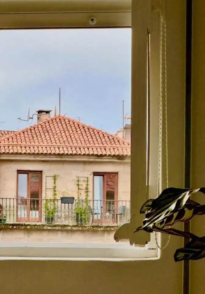 Terrasse von Wohnung zur Miete in Pontevedra Capital  mit Heizung und Möbliert