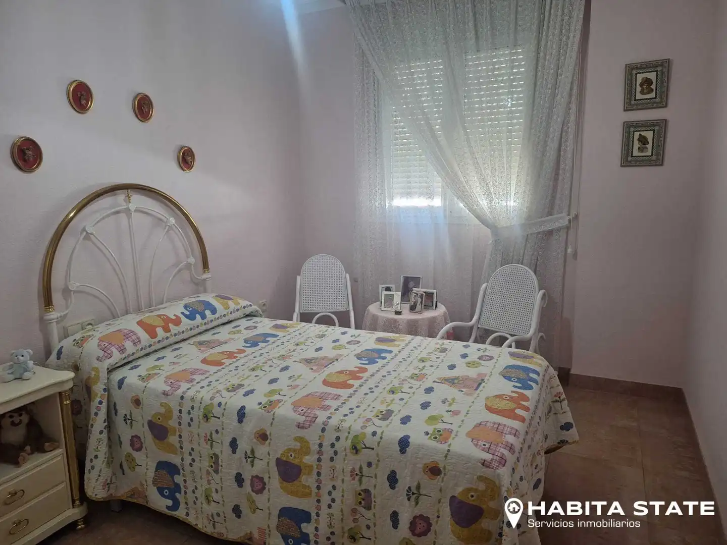 Dormitori de Casa o xalet en venda en Huércal de Almería amb Aire condicionat, Calefacció i Jardí privat