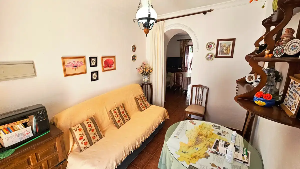 Sala d'estar de Casa o xalet en venda en Aroche amb Jardí privat i Traster