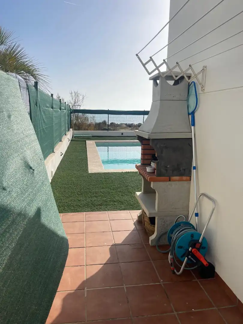 Piscina de Casa o chalet de alquiler con opción a compra en Burriana / Borriana con Aire acondicionado, Jardín privado y Piscina