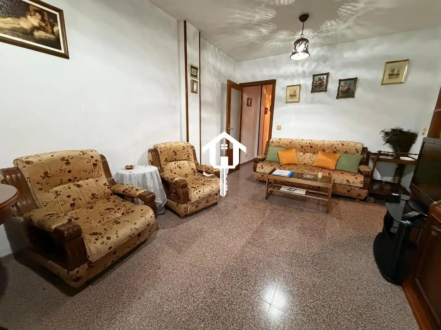 Sala d'estar de Pis en venda en Alicante / Alacant amb Traster, Moblat i Balcó