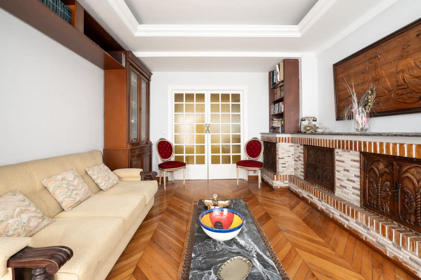 Living room of Apartments for sale in Marbella  with Air Conditioner, Terrace and Furnished