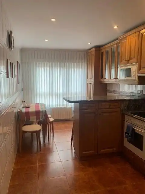 Küche von Wohnung zur Miete in Bilbao  mit Heizung, Möbliert und Balkon