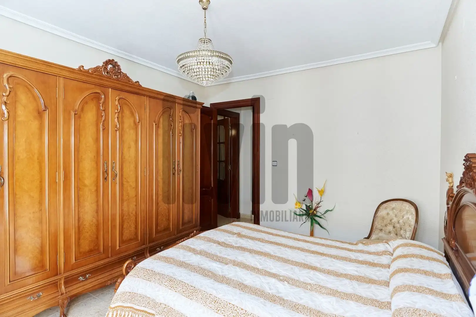 Bedroom of Flat for sale in Jaén  with Air Conditioner and Heating