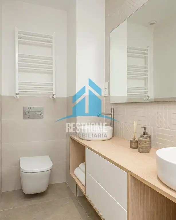 Badezimmer von Wohnungen zum Verkauf in Valencia mit Klimaanlage, Heizung und Balkon