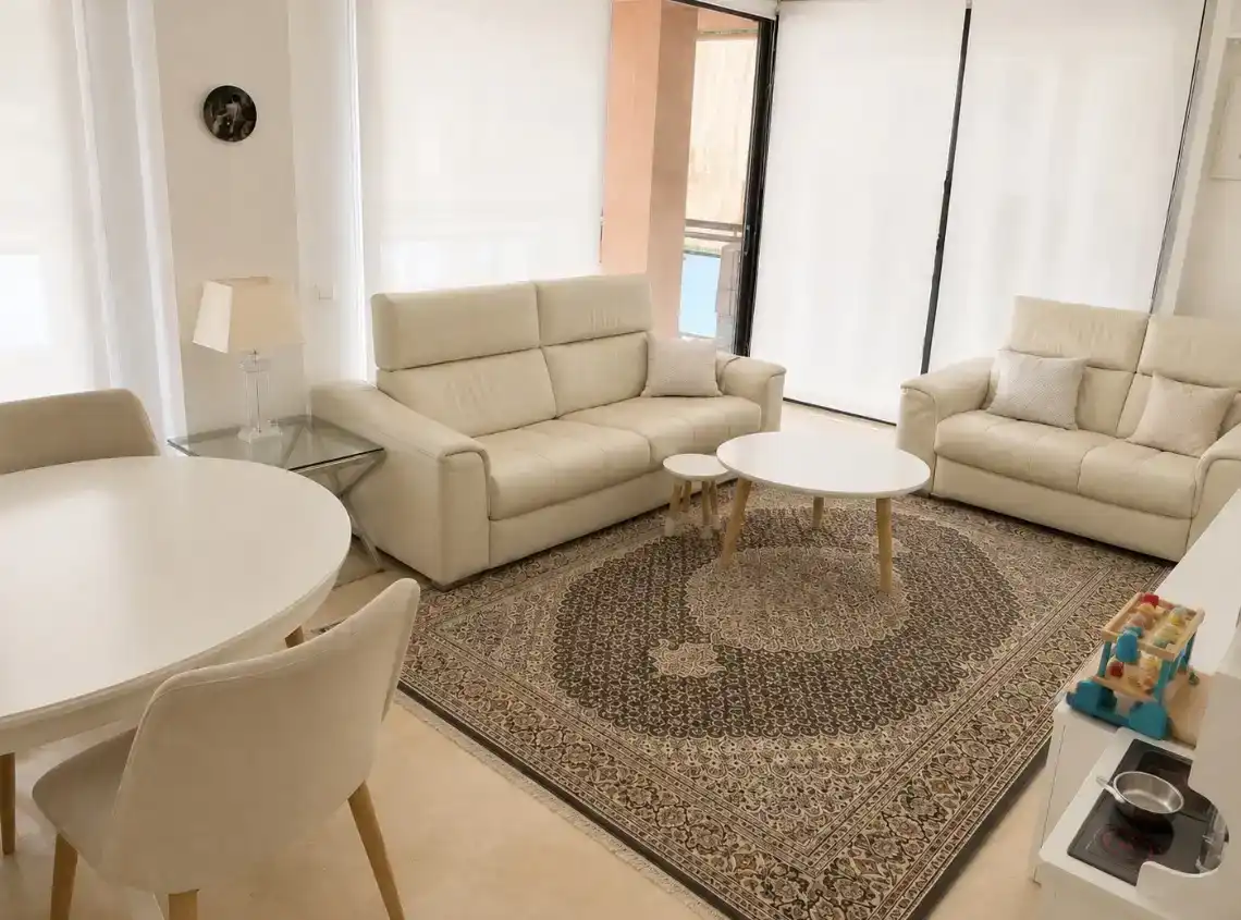 Living room of Flat for sale in Castelldefels  with Air Conditioner and Balcony