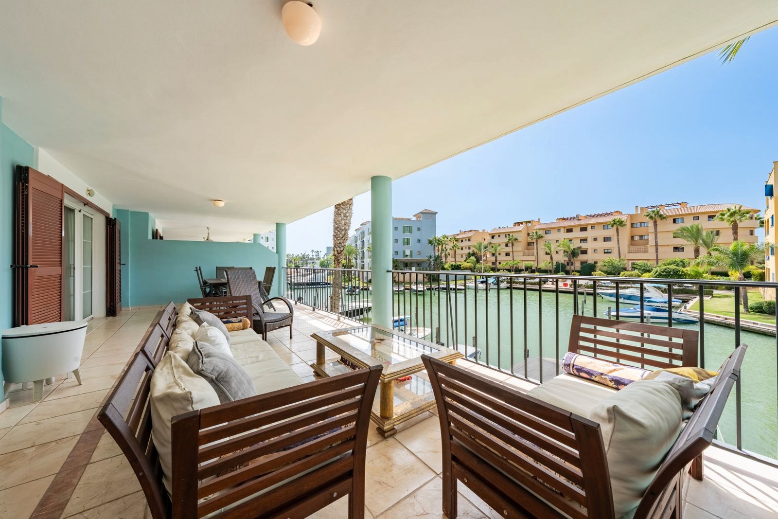 Terrace of Flat for sale in Sotogrande  with Air Conditioner, Terrace and Storage room