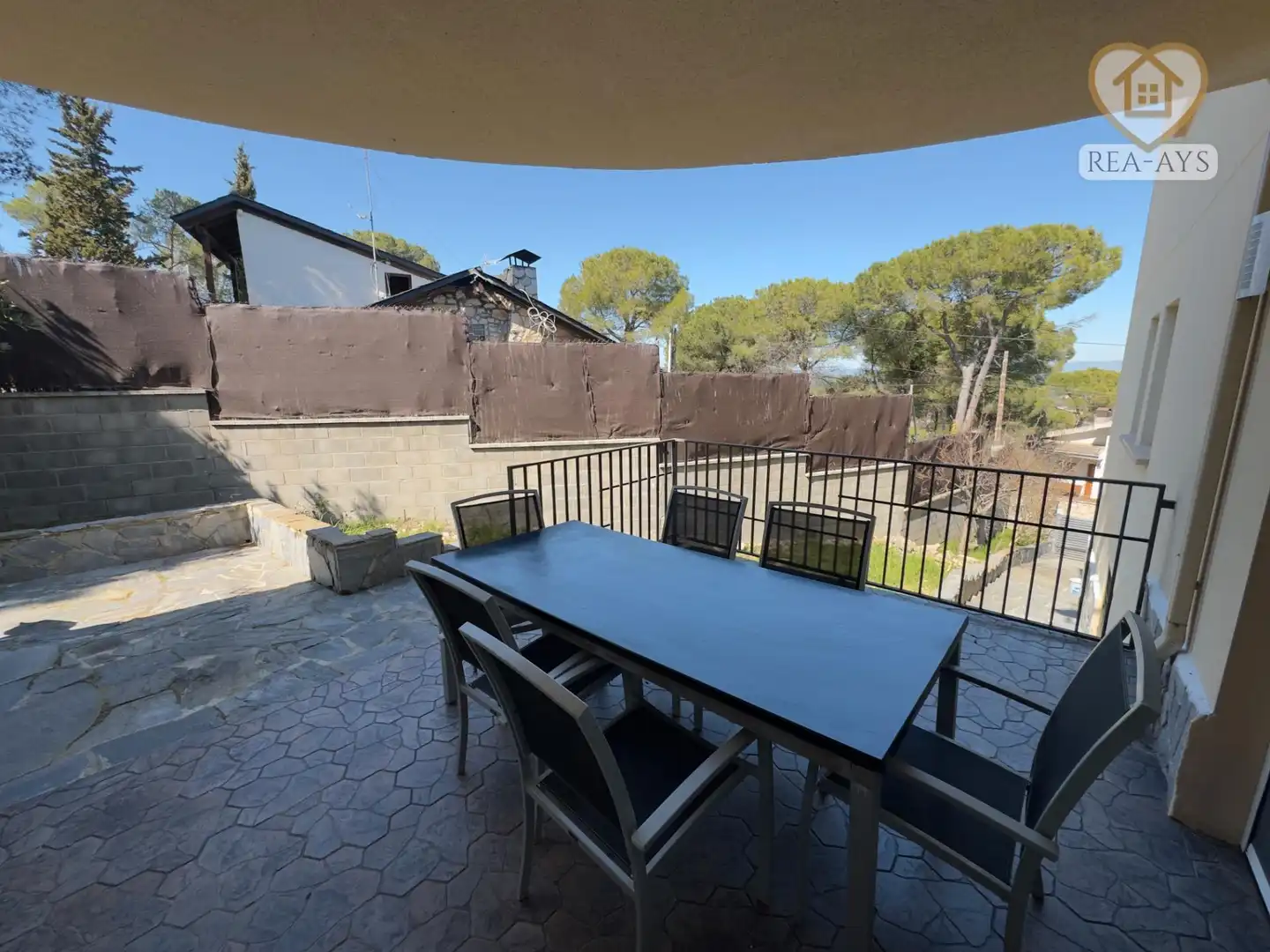 Terrassa de Casa o xalet en venda en Mediona amb Calefacció, Jardí privat i Terrassa