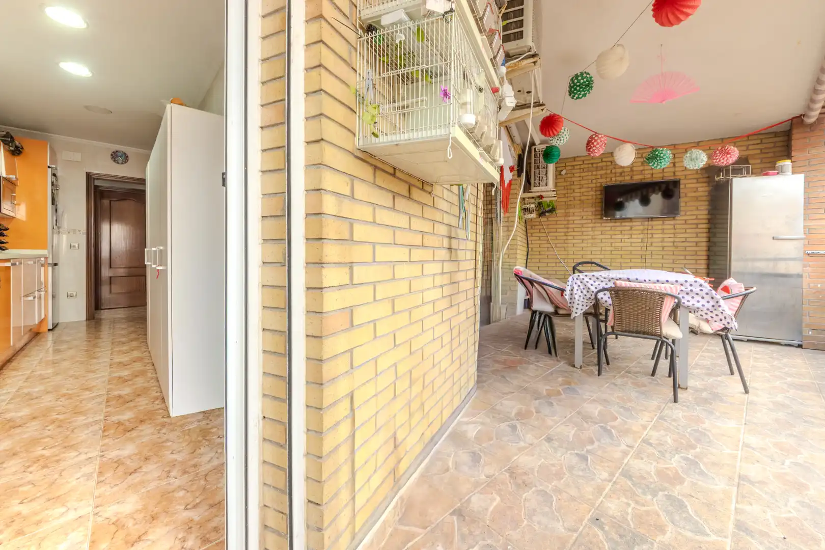 Terrasse von Wohnung zum Verkauf in Tarragona mit Klimaanlage, Heizung und Abstellraum