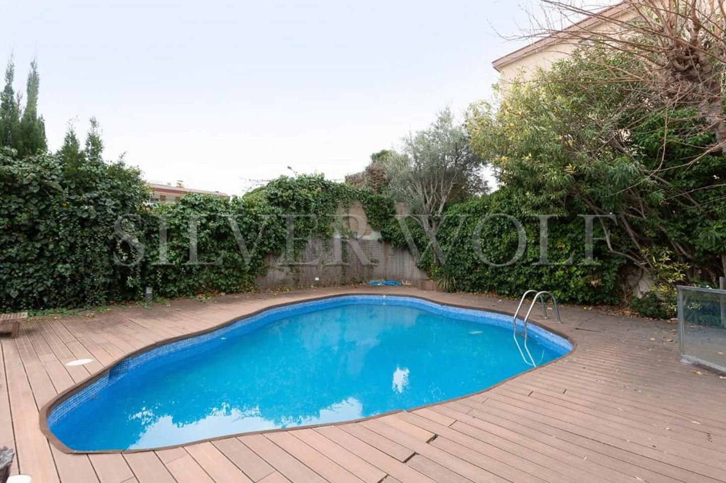 Swimming pool of House or chalet for sale in Castelldefels  with Air Conditioner, Heating and Private garden