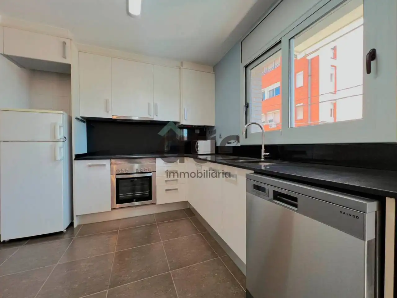 Kitchen of Flat for sale in Sant Joan de Vilatorrada  with Air Conditioner, Heating and Balcony