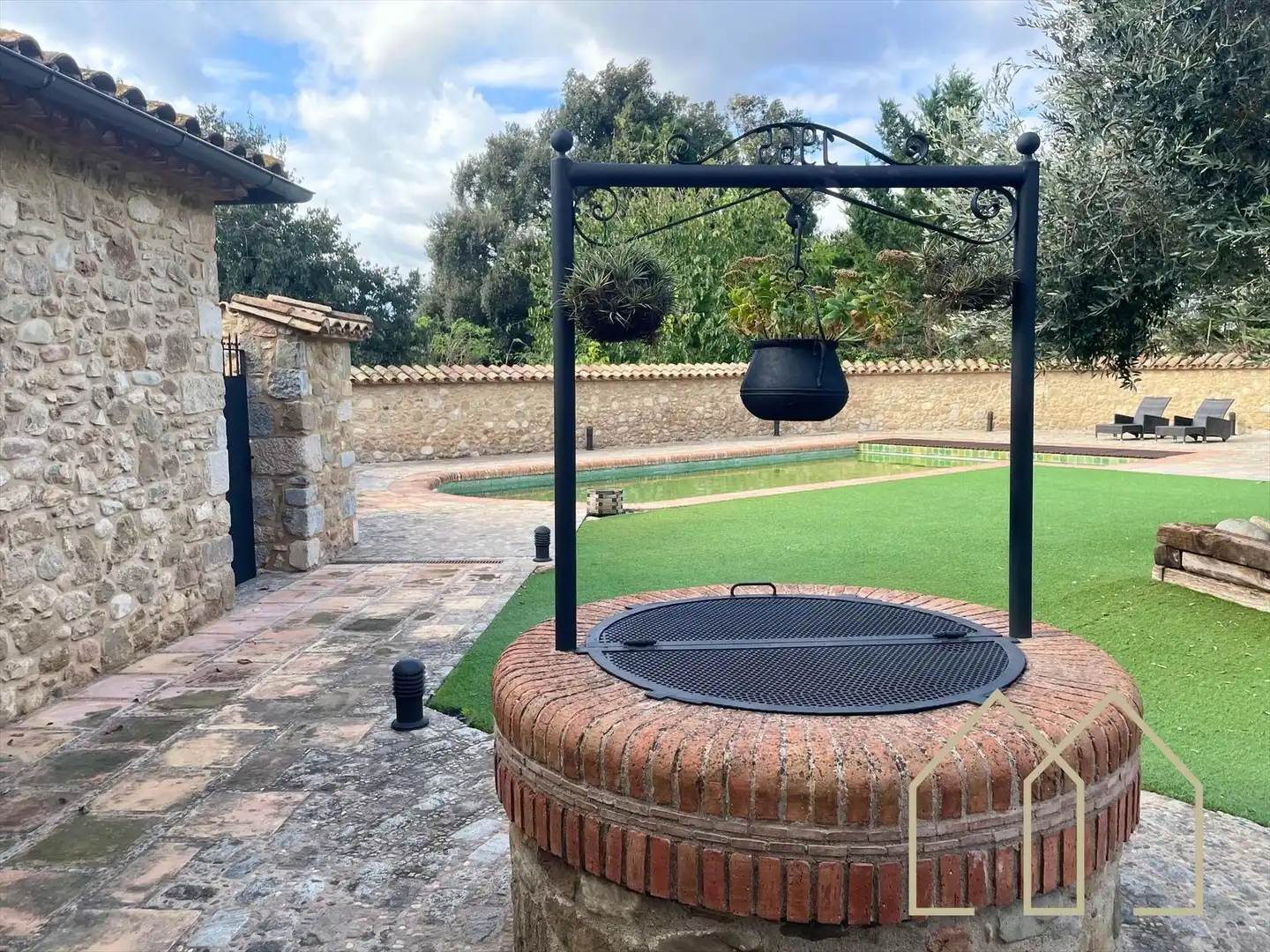 Jardín de Casa o chalet en venta en Sant Joan de Mollet con Aire acondicionado, Calefacción y Jardín privado
